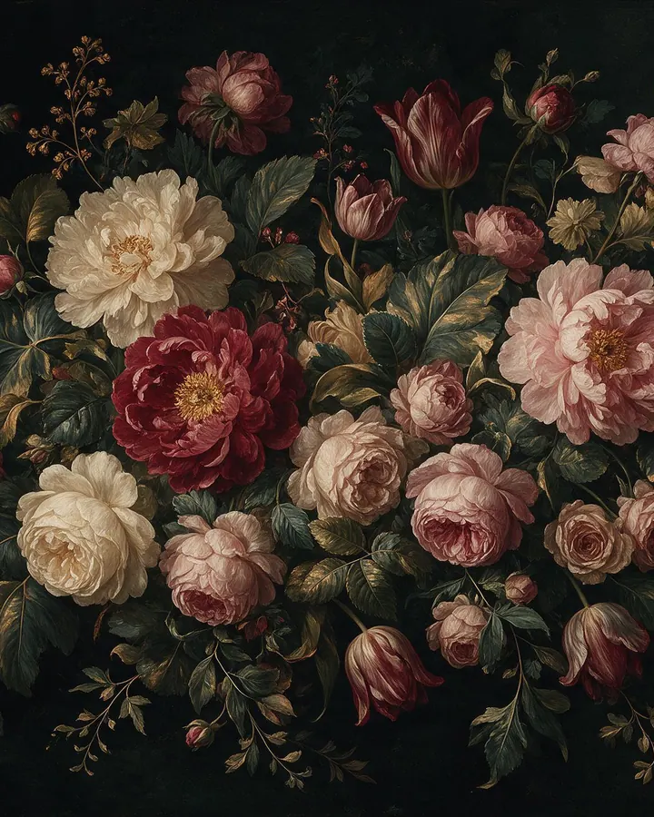 Midnight Bloom mural